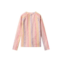 Swim T-shirt L/S Zip Ada, 1234 multi rainbow