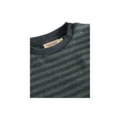 Tammas B Sweatshirt, forest stripe mel.