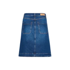 TammiePW Skirt, medium dark blue denim