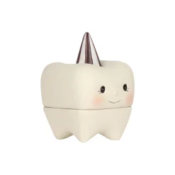 Tandæske, off white