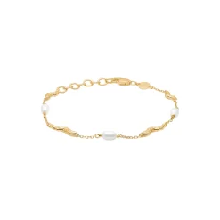 Tangled armbånd, forgyldt sølv