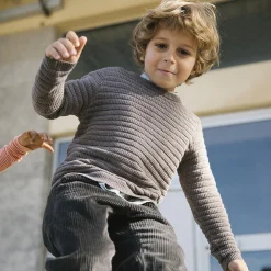 Tano Sweater, dusty brown mel.