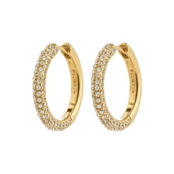 TATUM hoops Large, guldbelagt