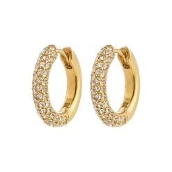 TATUM hoops Medium, guldbelagt