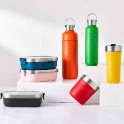 Termoflaske 0,5 L, bamboo green