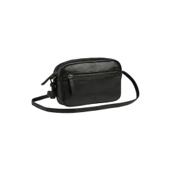 TerraMBG Crossbody Bag Soft Vintage, black w/br. gold