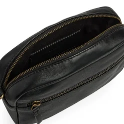 TerraMBG Crossbody Bag Soft Vintage, black w/br. gold