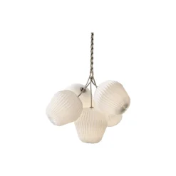 The Bouquet 5 lysekrone med papirskærme