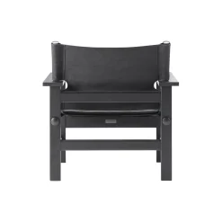 The Canvas Chair loungestol, sortlakeret eg/sort