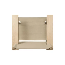 The Canvas Chair loungestol, sæbebehandlet eg/kanvas