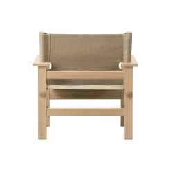 The Canvas Chair loungestol, olieret eg/kanvas