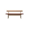 The Mogensen Bench bænk, olieret eg/burnt sienna