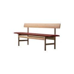 The Mogensen Bench bænk, olieret eg/burnt sienna