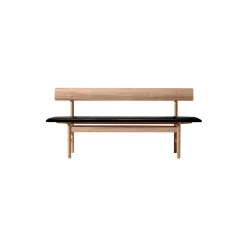 The Mogensen Bench bænk, olieret eg/black