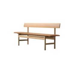 The Mogensen Bench bænk, sæbebehandlet eg/cognac