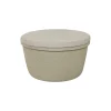 The Pouf, sand/taupe