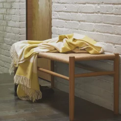 The Sweater plaid, 08007 golden yellow