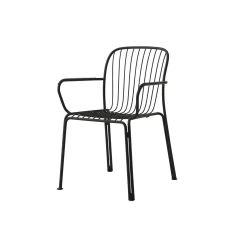 Thorvald SC95 Outdoor Armchair, warm black