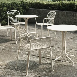 Thorvald SC95 Outdoor Armchair, ivory