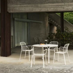 Thorvald SC95 Outdoor Armchair, ivory