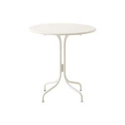 Thorvald SC96 Outdoor Café Table Round, ivory