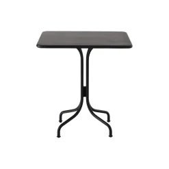 Thorvald SC97 Outdoor Café Table Square, warm black