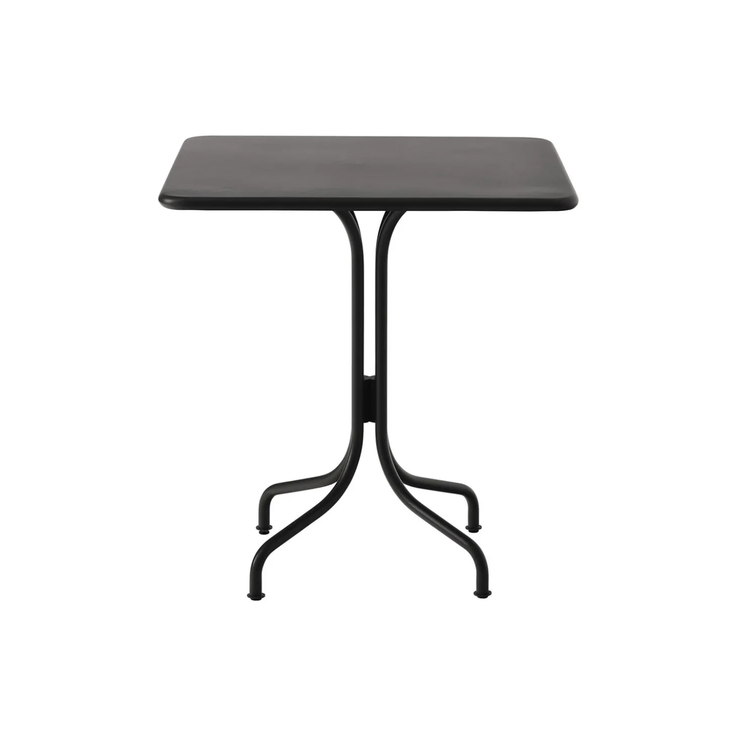 Thorvald SC97 Outdoor Café Table Square, warm black