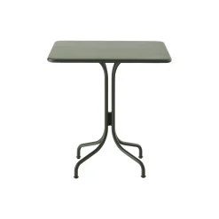 Thorvald SC97 Outdoor Café Table Square, bronze green