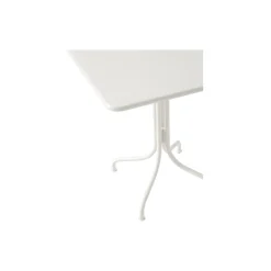 Thorvald SC97 Outdoor Café Table Square, ivory