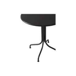 Thorvald SC96 Outdoor Café Table Round, warm black