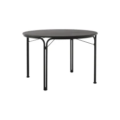 Thorvald SC98 Outdoor Dining Table, warm black