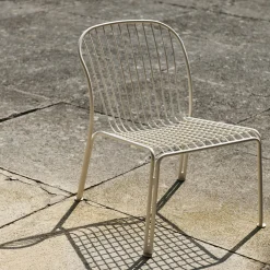 Thorvald SC100 Outdoor Lounge Chair, ivory