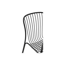 Thorvald SC94 Outdoor Side Chair, warm black