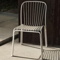 Thorvald SC94 Outdoor Side Chair, ivory