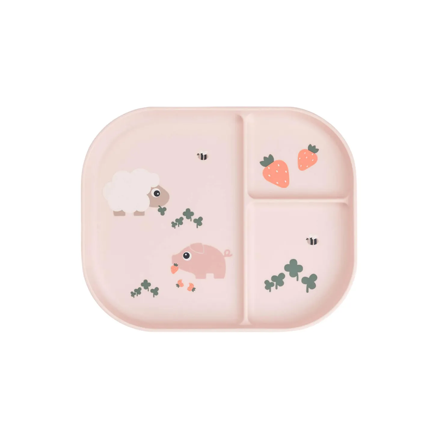 Tiny Farm foodie inddelt tallerken, powder