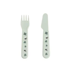 Tiny Farm foodie spisesæt m/sugekop, green