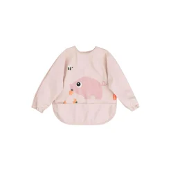 Tiny Farm hagesmæk med ærmer og lomme, powder