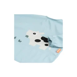 Tiny Farm hagesmæk med ærmer og lomme, blue