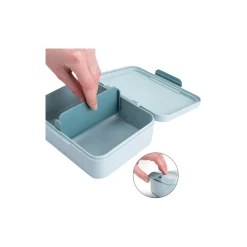 Tiny Farm madkasse m/opdeler, blue