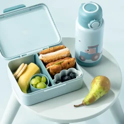 Tiny Farm madkasse m/opdeler, blue