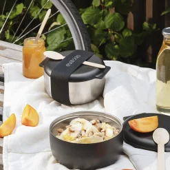 To Go madkasse, black