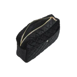 Toilettaske large, black velvet