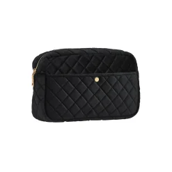 Toilettaske large, black velvet