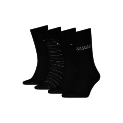 Tommy Hilfiger Men Sock Tin Giftbox, black