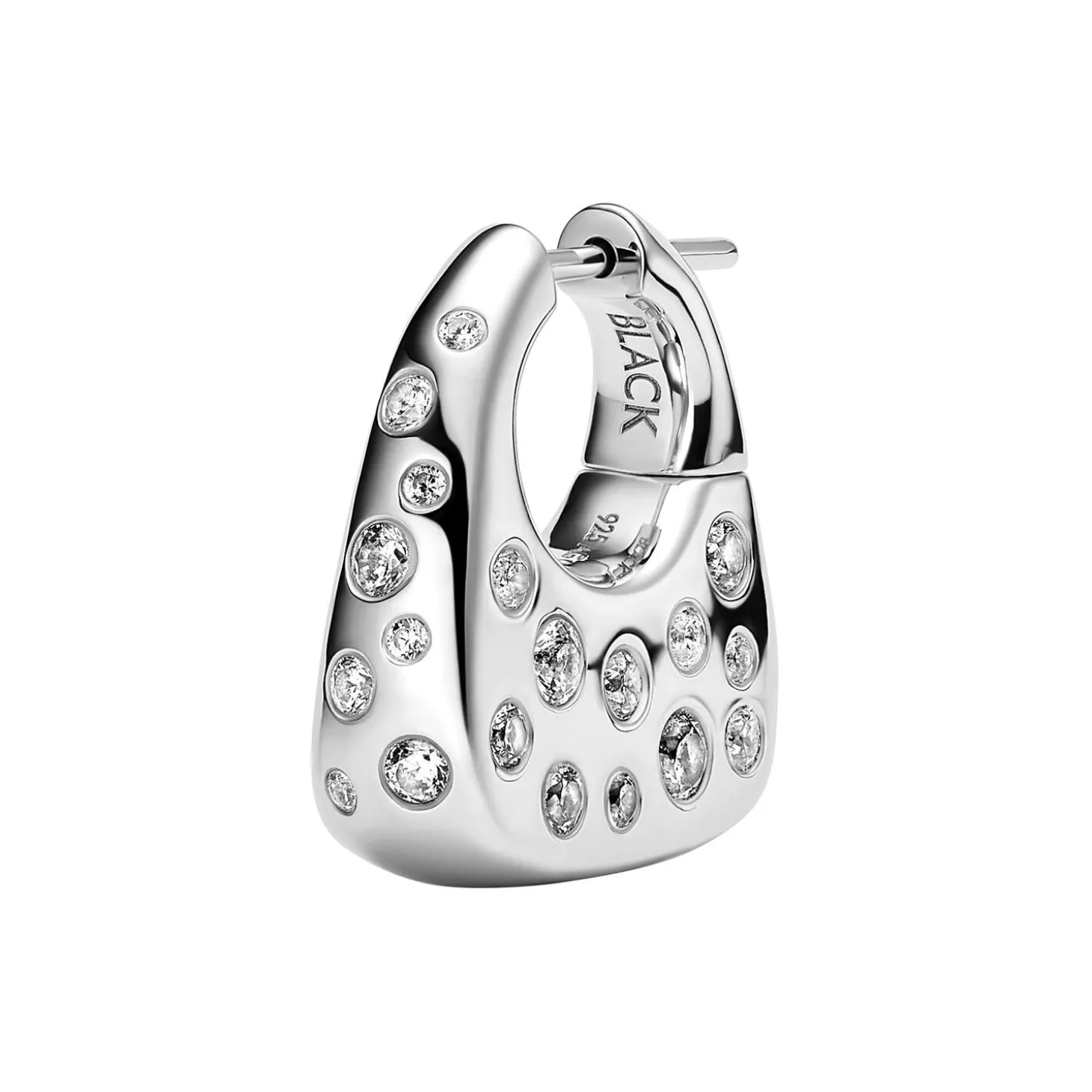 Tote Flash Ørering, silver