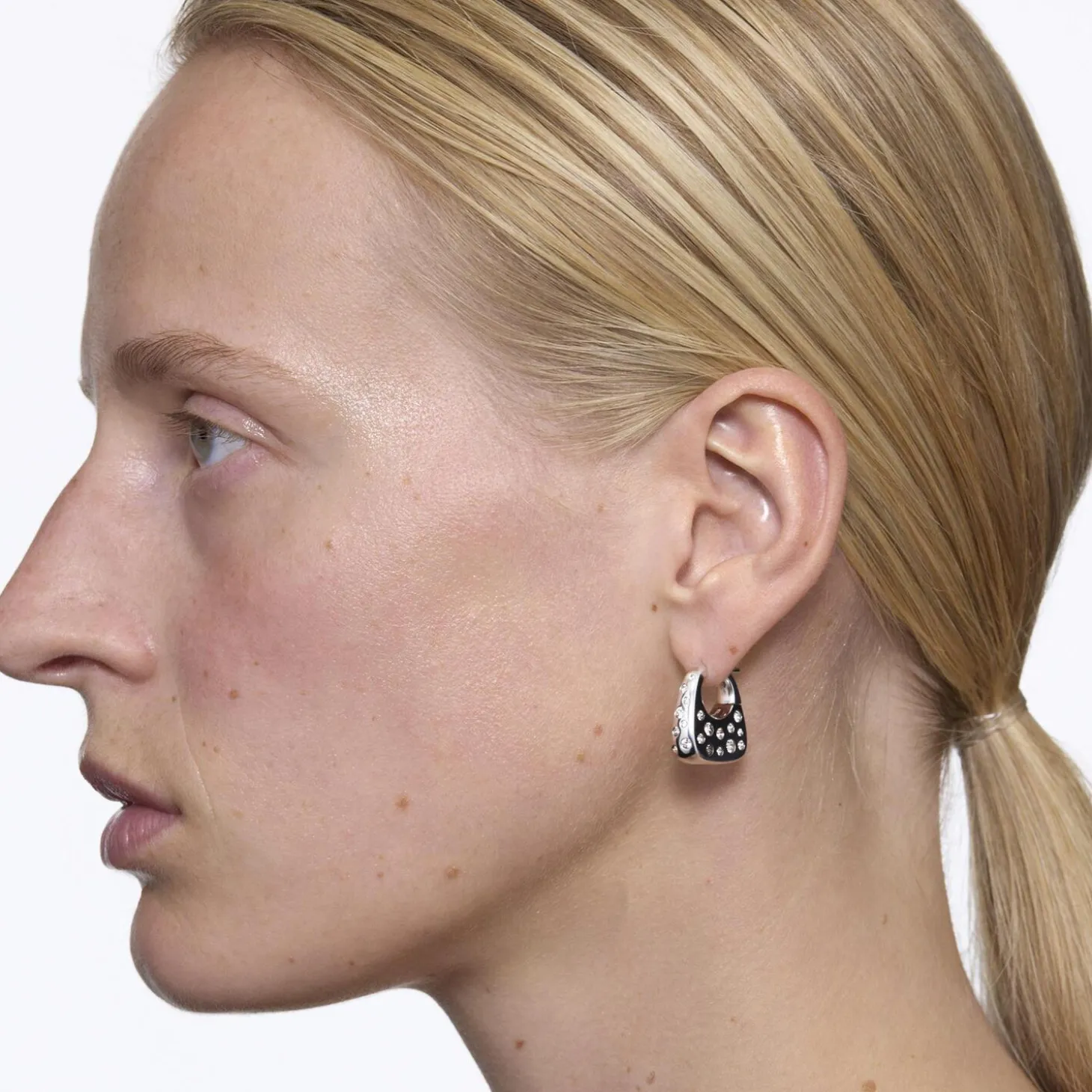 Tote Flash Ørering, silver