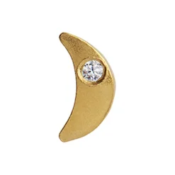 Tout Petit Bella Moon Earring Single, gold