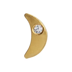 Tout Petit Bella Moon Earring Single, gold