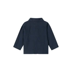 Tovas Shirt, dark blue stripe