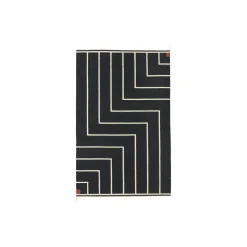 Tæppe VK-1, sort/hvid